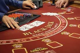 Panel taruhan Three Card Poker di katana899 menampilkan Ante, Play, dan Pair Plus